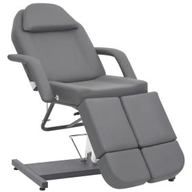 Treatment Chair Grey Faux Leather (100% PVC), Iron Large
